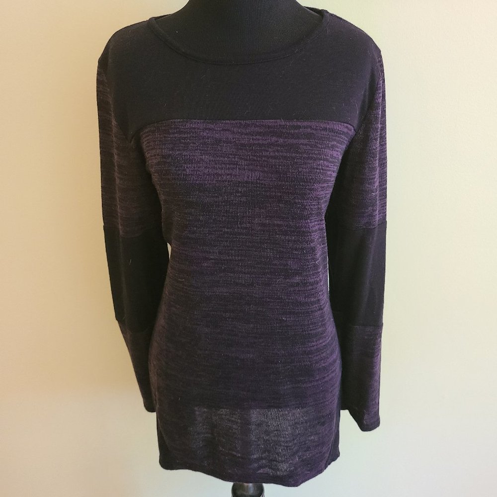 Alyx Purple/Black Tunic Top